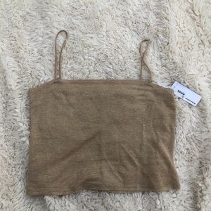 Reformation Isabella camisole in glitzy